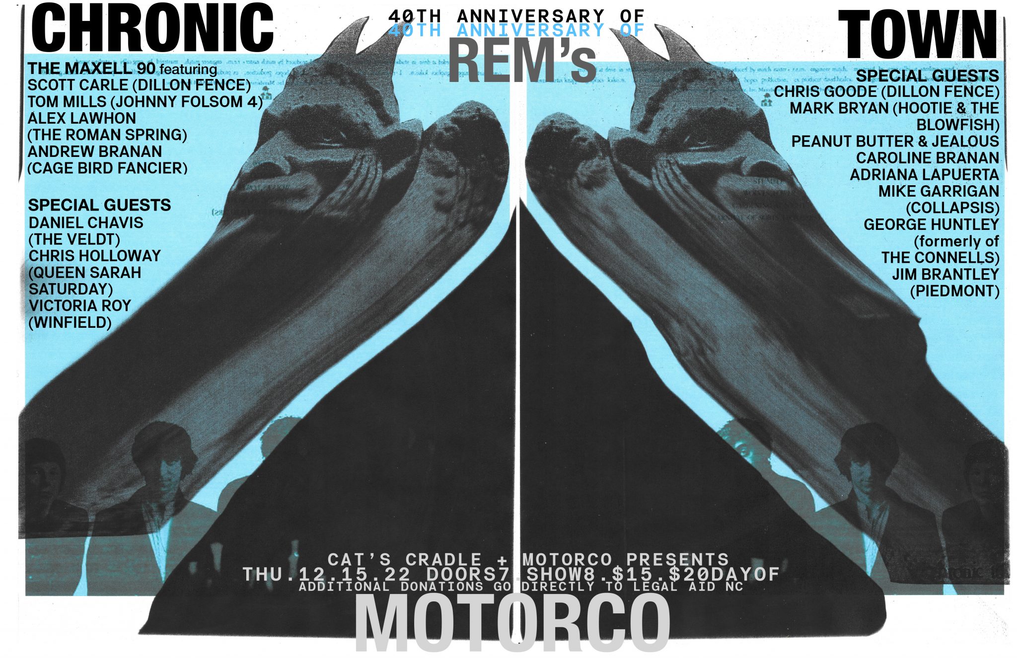 40th Anniversary of REM’S Chronic Town Motorco Music Hall