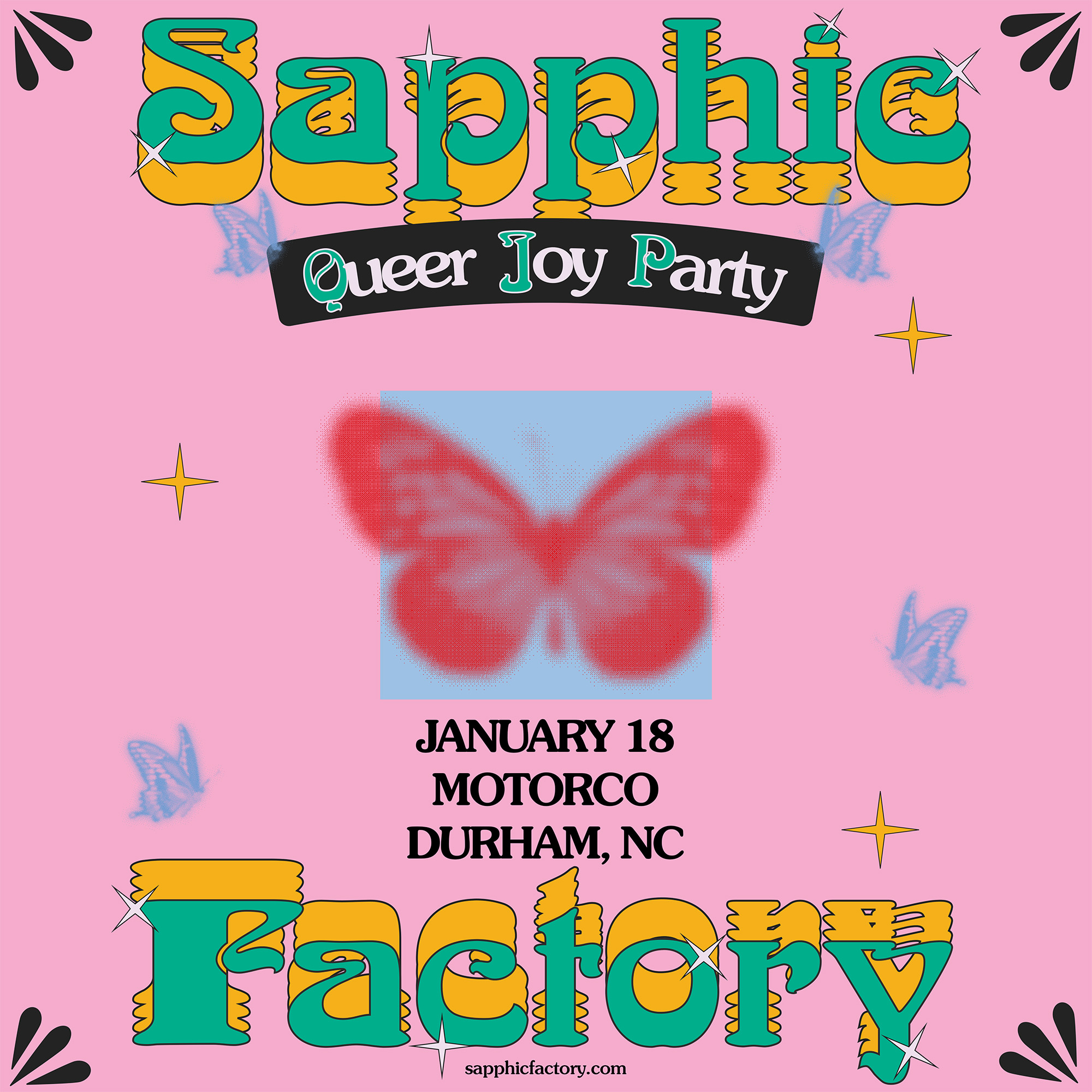 SAPPHIC FACTORY : QUEER JOY PARTY