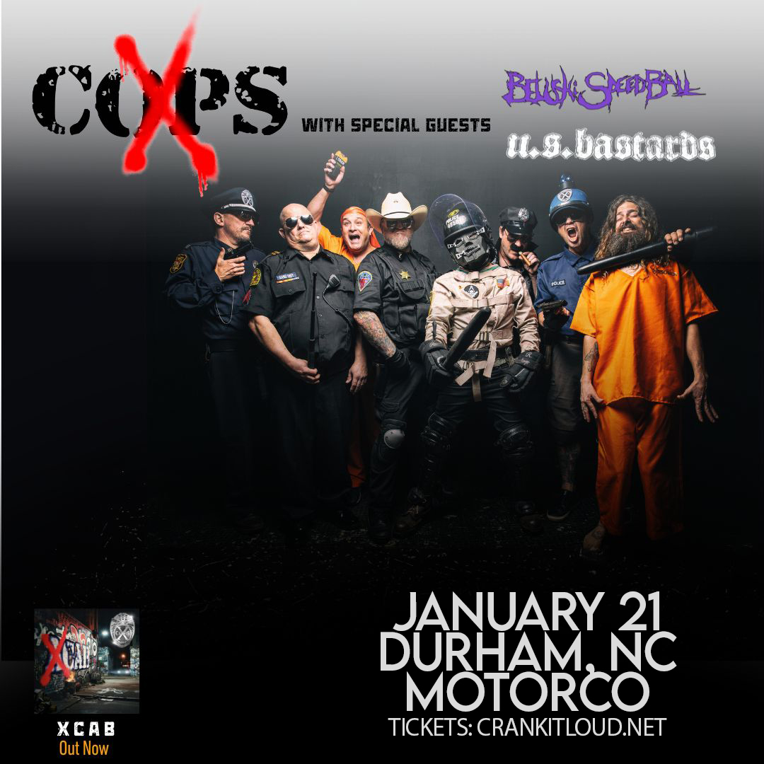 X-COPS  with BELUSHI SPEEDBALL / US BASTARDS