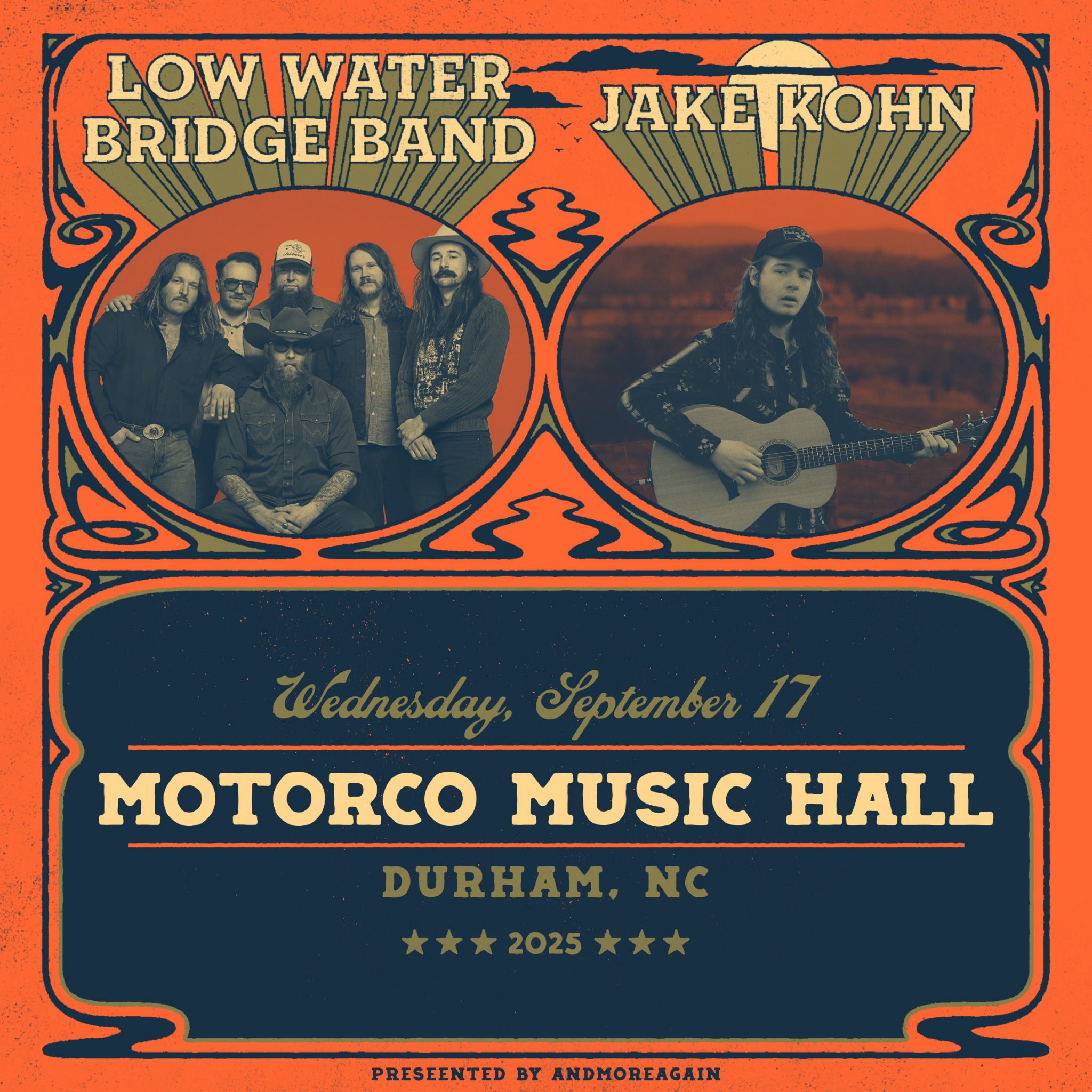 JAKE KOHN / LOW WATER BRIDGE BAND – Motorco Music Hall