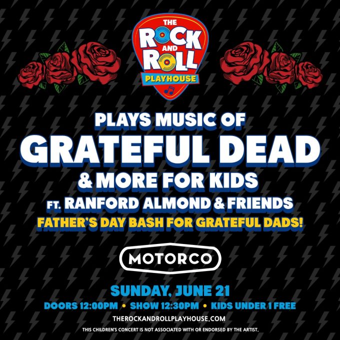 The Rock & Roll Playhouse Plays Music Of Grateful Dead + More For Kids!