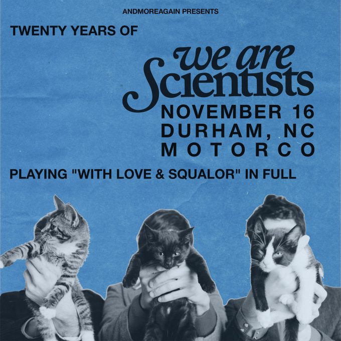 We Are Scientists : 20th Anniversary Of ‘with Love And Squalor’